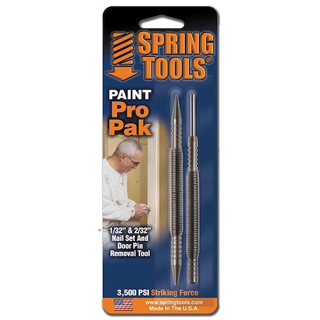 Spring Tools Hinge Pin Spring Tools PM407 Nail Set and Hinge Pin Tool PM407